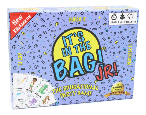 ¡its In The Bag! Jr. - Un Juego De Charadas Para Niños Y .