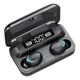 Auriculares Bluetooth In-ear Gamer F9-5 Negro Inalámbricos