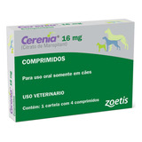 Cerenia 16mg Com 4 Comprimidos Zoetis Para Cães