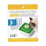  Repuesto Filtros Flower Fountain Mini Gato Catit 1,5lt