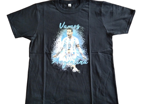 Remeras Selección Argentina Lionel Messi 10 Remeras Rock Sur