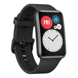 Smartwatch Huawei Watch Fit New Active 1.64  Malla Graphite Black De  Silicona  Tia-b09