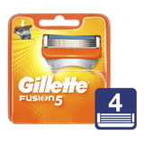 Carga Para Aparelho De Barbear Gillette Fusion5 4 Unidades