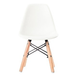 Silla Eames Kids Línea Premium Nórdica Blanca 