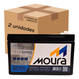 Kit 2 Baterias Selada Estacionaria Vrla 12v 5ah Nobreak