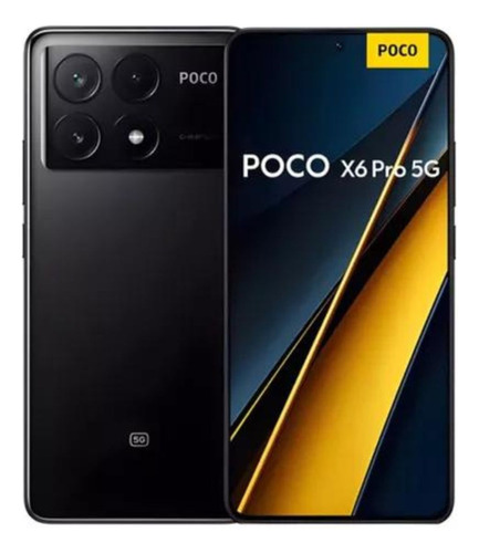 Celular Poco X6 Pro  5g - 512gb 12gb Ram - Black