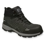 Bota/botin Caribu Color Negro Gris Para Caballero 340 (54)