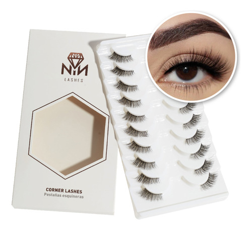 Pack 10 Pestañas Faux Mink 3d Nathacha Nina