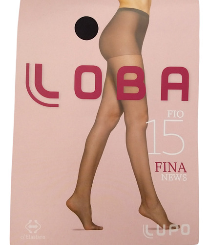 Kit 4 Meia Calça News Com Lycra Fio 15 Loba