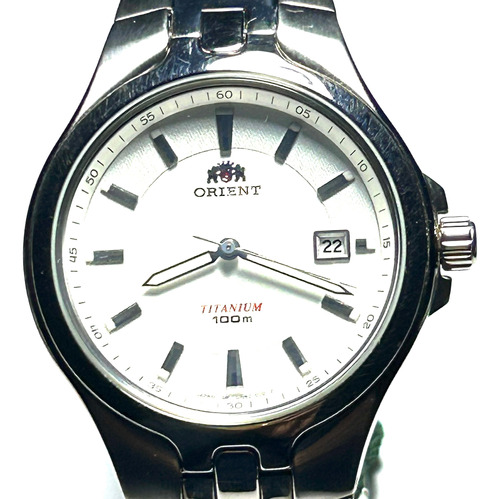 Reloj Orient Caballero Quartz Titanium Ref.cun82001w0