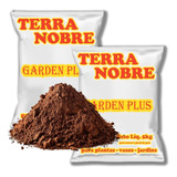 Terra Vegetal Adubada 10kg (2 Sacos De 5kg) Envio Rápido