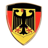 Emblema Deutschland Alemania Volkswagen Escudo Metalico Vw