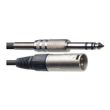 Cable Canon Xlr Macho A Plug 6.5mm Stereo Macho 6 Mts Pro