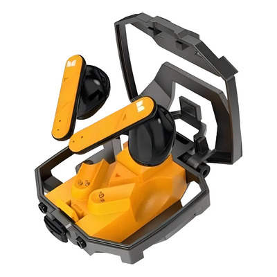 Audífonos Inalámbricos Monster Airmars Xkt09 Bluetooth 5.3 Amarillo IPX-4 Micrófono | Meses sin interés