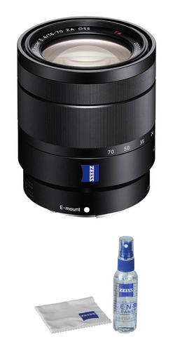 Sony Vario-tessar T* E 16-70mm F/4 Lente With Lente Care Kit