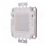 Chip Led Azul 50w Reposição De Refletor 50w 100w 150w 200w