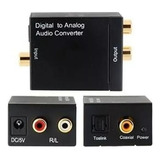 Convertidor Audio Digital Optico A Analogico Rca Open Box