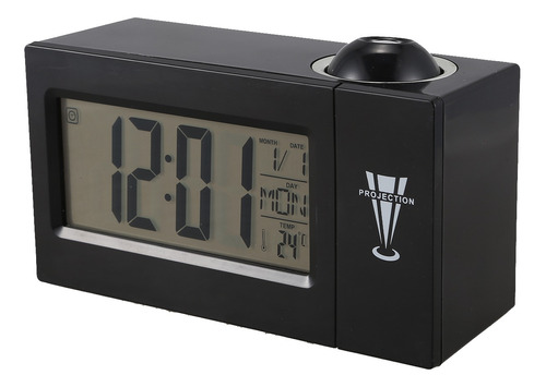 Reloj Despertador Digital Con Pantalla Lcd, Proyección Led,