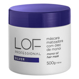 Máscara Matizadora Silver Com Basic Blue 99 Lof - 500g