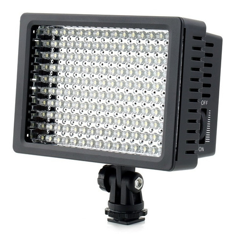 Iluminador Profissional Led Hd 160 Foto Video Filmagem Light