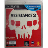 Jogo Ps3 Resistance 3 - Físico Usado