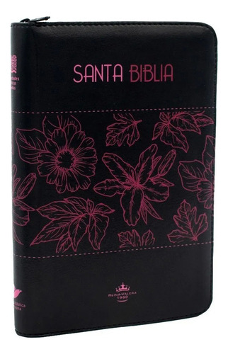 Biblia Letra Grande, Funda Cierre, Reina Valera 1960.