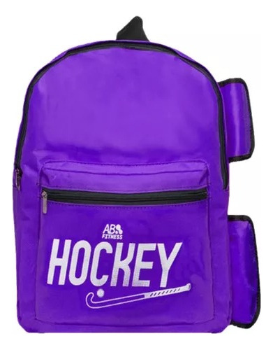 Mochila Hockey Funda C/ Porta Palos Accesorios Reforzada Lmr