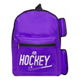 Mochila Hockey Funda C/ Porta Palos Accesorios Reforzada Lmr