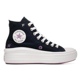 Tenis Converse Chuck Taylor All Star Move Mujer-negro