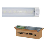 Tubo Led Luminario Regleta 36w 2200ml Luz Fria 115cm 60 Pzas