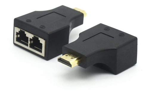 Par De Extensores Hdmi Para Cables Utp Rj45 Noga 30 Metros 