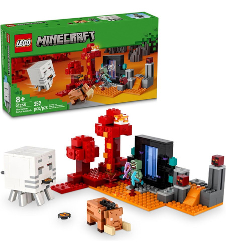 Lego Minecraft 21255 La Emboscada En El Portal Del Nether