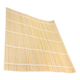 Esteira De Enrolar Sushi Quadrado Bamboo Mat Sudare 24cm 