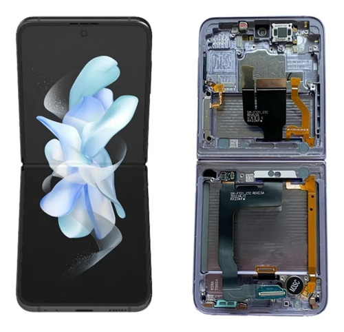 For Pantalla Amoled Con Marco For Samsung Z Flip4 Sm-f721b