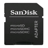 Adaptador Sd Sandisk Leitor Micro Sd Sdhc Sdxc Note Kit 2pçs