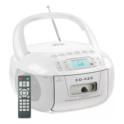 Cassette Player Boombox Con Grabadora\u002Fradio\u002Fbluetooth\u002Fsd | Meses sin interés