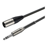 Cable Xlr Macho A Plug 1 Metro Balanceado Roxtone Smxj260l1 