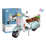 Mini Ladrillos Motocicleta Juguetes Para Niños Regalo 673pcs