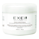 Crema Exfoliante Facial Exel Accion Pulidora Grano Fino 240g