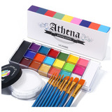 Ucanbe Athena - Paleta De Aceite De Pintura Corporal + Polvo