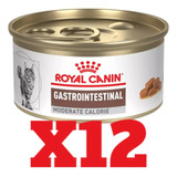 12 Latas Royal Gastrointestinal Moderate Calorie Gato 85g