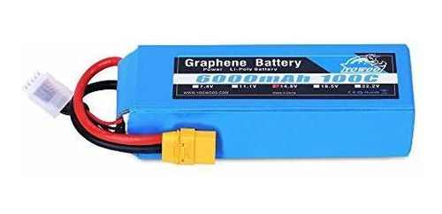 Bateria Lipo Grafeno 14.8v 6000mah 100c 4s Xt90 Plug Yowoo P