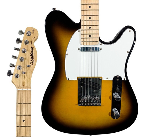 Guitarra Waldman Telecaster Gte100 Gte-100 2ts Sunburst