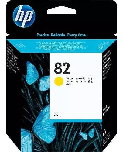 Cartucho Hp 82 C4913a Yellow 110 111 500 510 800ps 815mfp