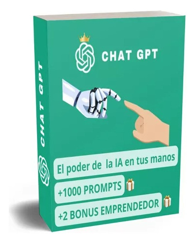 Chat Gpt +1000 Prompts | Ahorrar Tiempo,vender | Marketing |