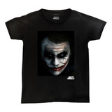 Joker  Heath Ledger (guasón) - Remera 100 % Algodón 