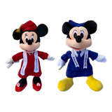 Peluche Graduación Mickey Mouse O Minnie Excelente Calidad