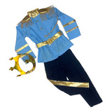 Disfraz Principe Azul Para Niños Disfraz Rey Halloween Navidad Principe De Cenicienta