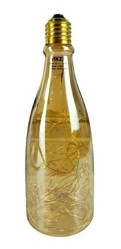 Foco Aksi 122141 Vintage Led 1.6w Botella Constelacion E27
