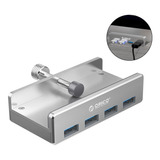 Liga De Alumínio 4 Port Usb3.0 Clip-type Hub Orico